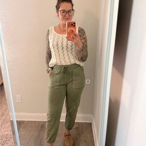 Aerie Olive Joggers
